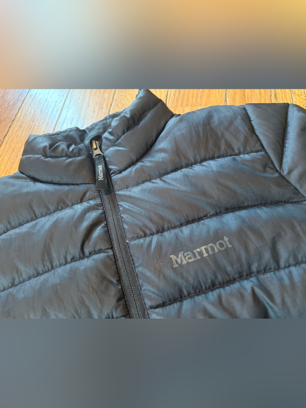 Marmot Youth Boys Size XL Black 600-Fill Down Quilted Puffer Jacket - Picture 2 of 16